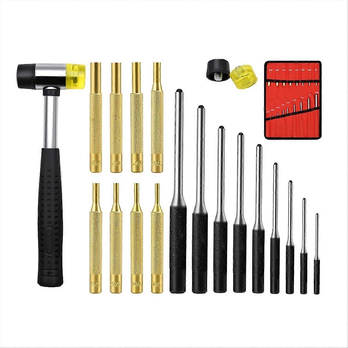 Comprehensive Roll Pin Punch Set, Removing & Repair Tool Kit