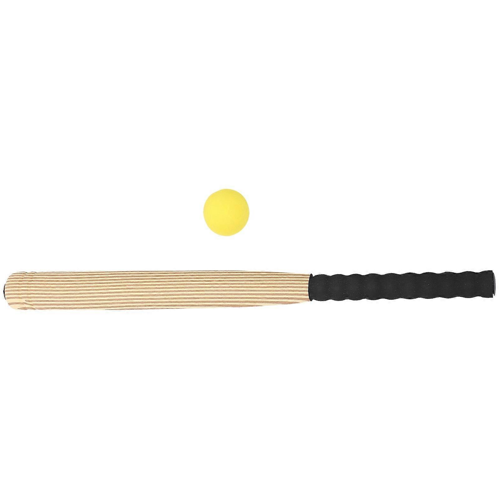 1 Set Lightweight Baseball Bat Prop with Baseball for Outdoor Play