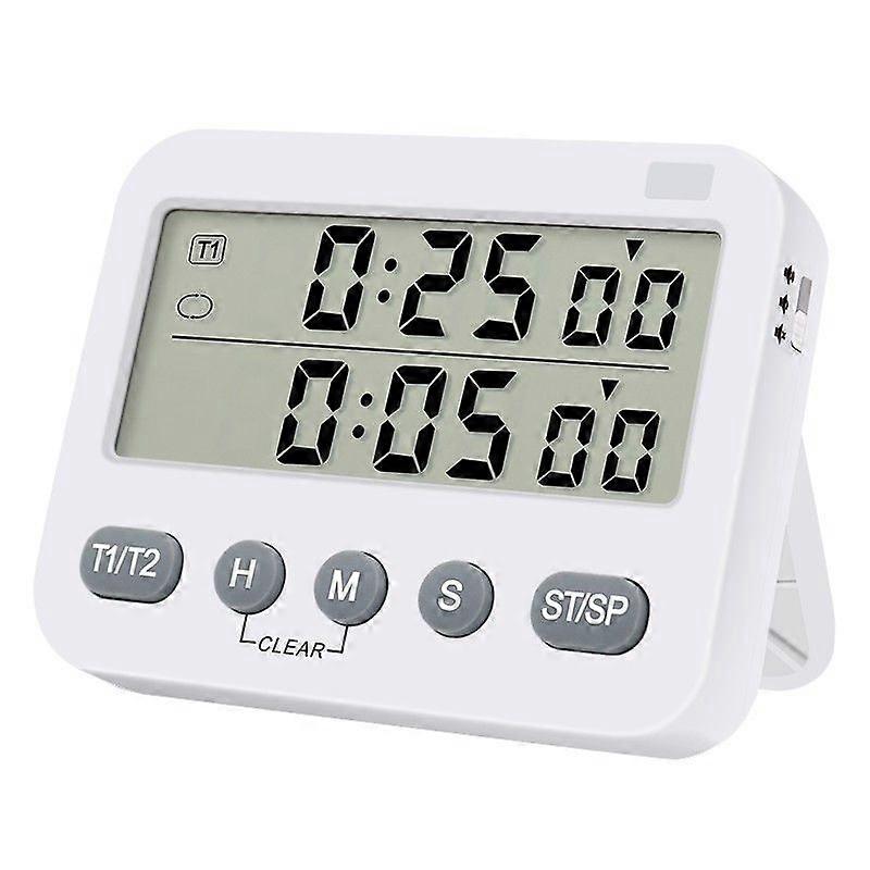 Home Kitchen Timer Silent Vibration Alarm Clock Reminder -HK1201
