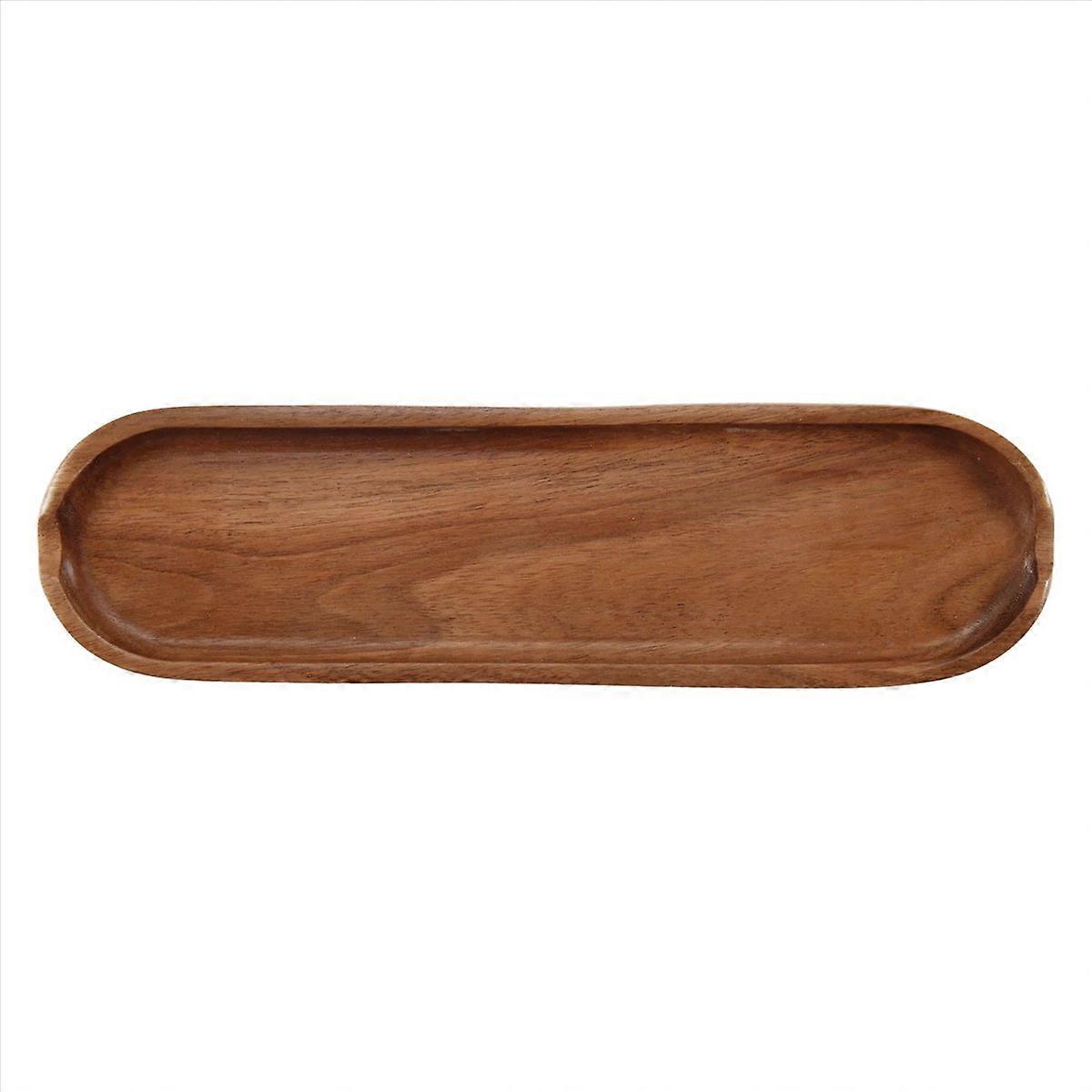 Teak Rectangular Wooden Plate Fruit Plate Snack Plate Sushi Plate