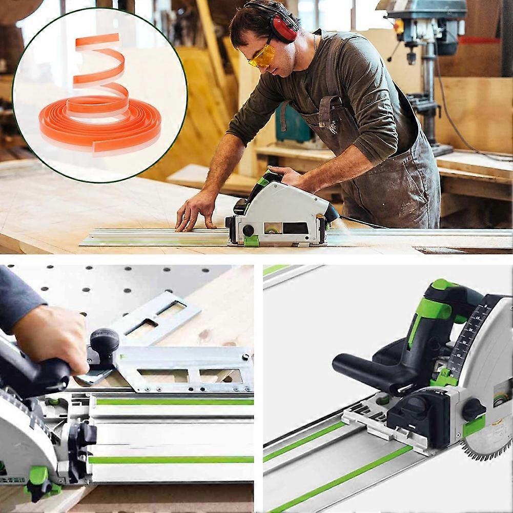495209 Track Saw Guide Rail Splinter Guard for Festool Guide Rail,FS-SP 5000 Self-Adhesive Track Saw Accessories,1.4m