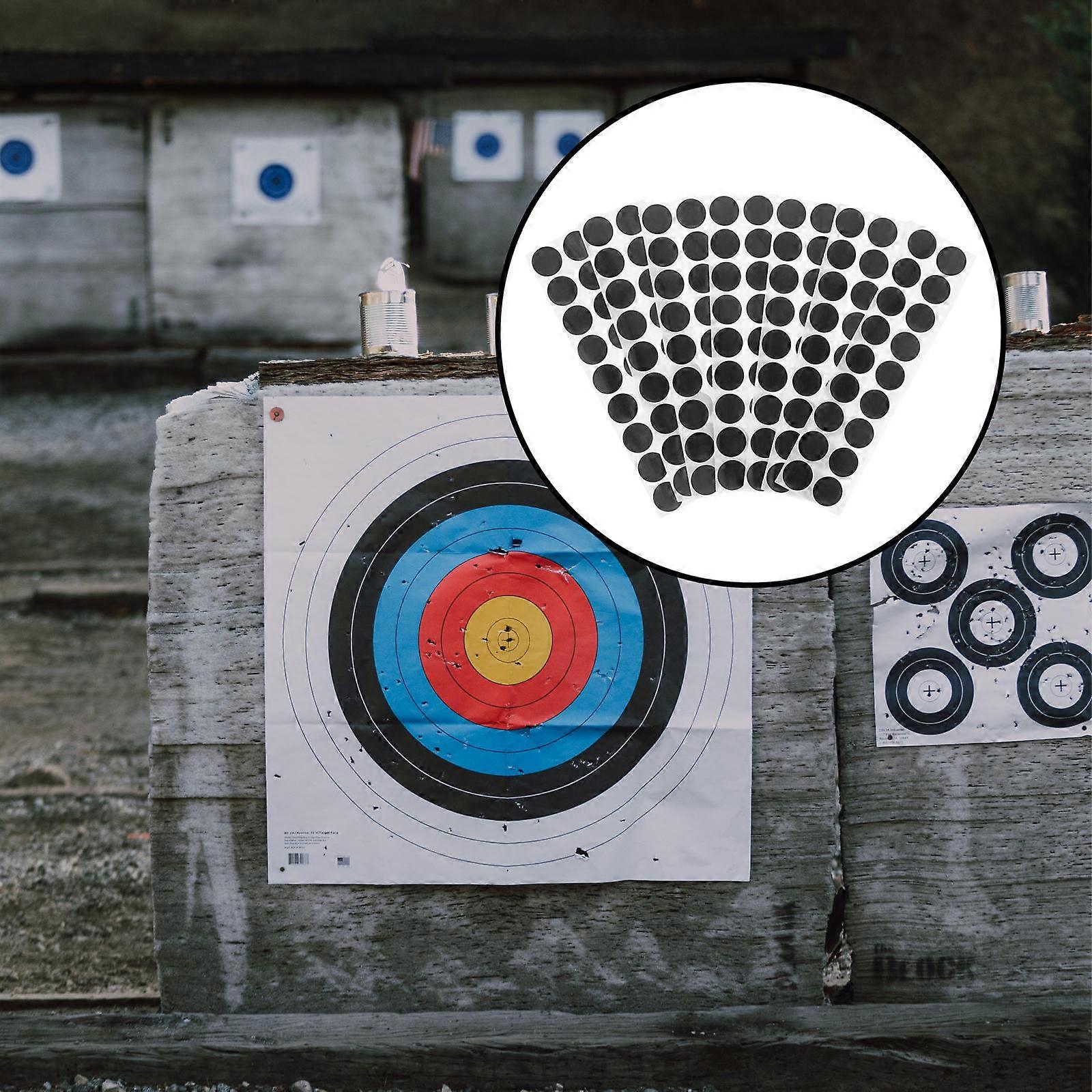 50 Sheets Professional Target Stickers Creative Target Pasters Portable Self-Adhesive Target Stickers