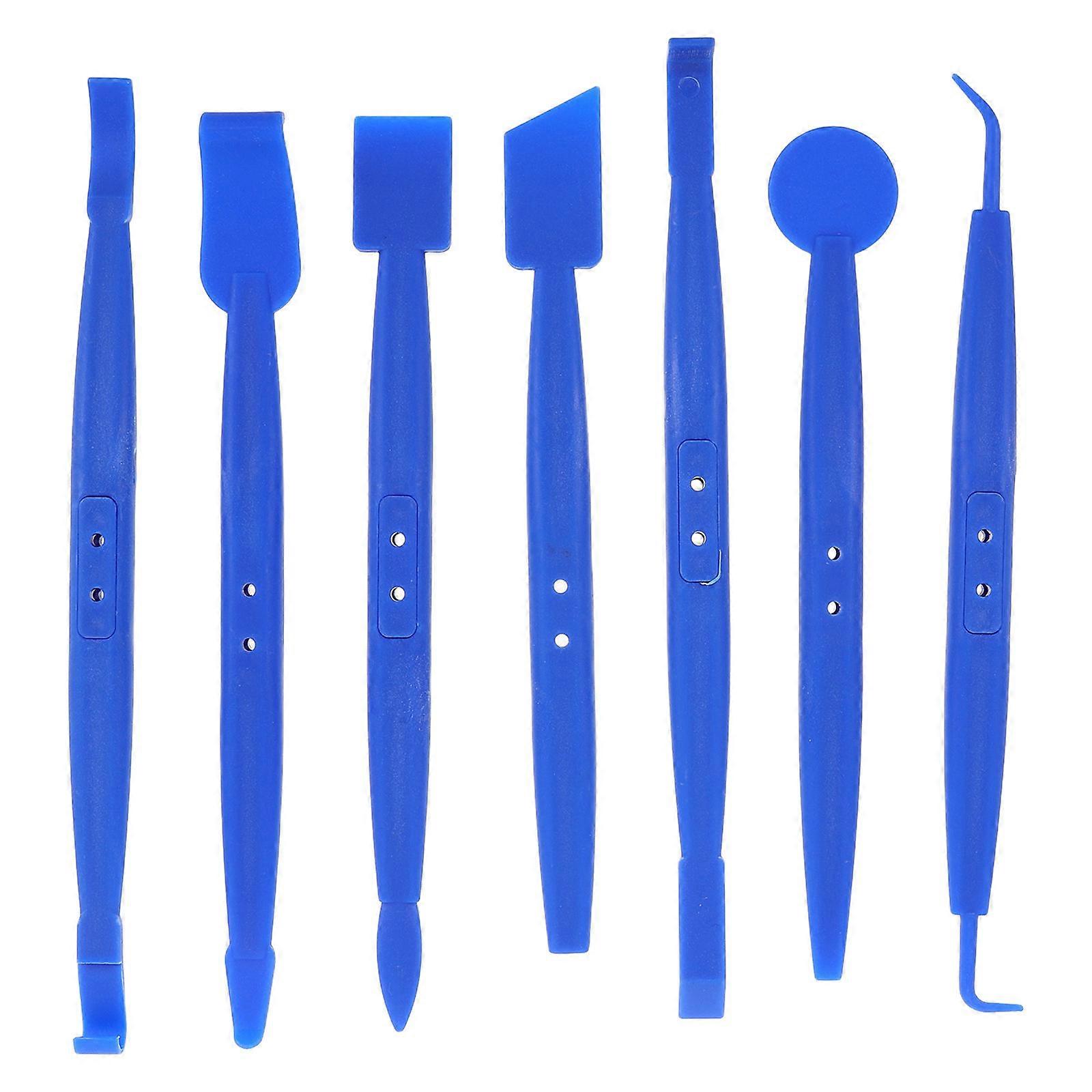 Car Edge Trim Tools Kit for Vehicle Wraps 7Pcs Plastic Vinyl Wraps Application