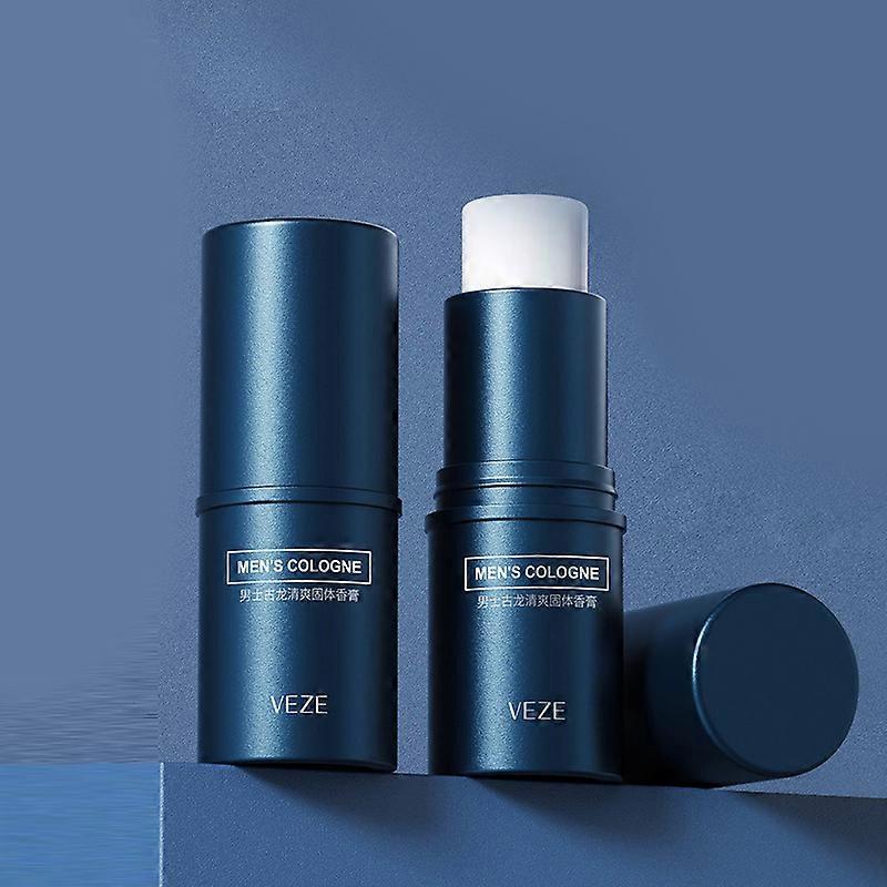 Fanzhen Men's Solid Cologne - Light and Fresh Scent, All-Over Use, Portable Stick for On-the-Go Convenience
