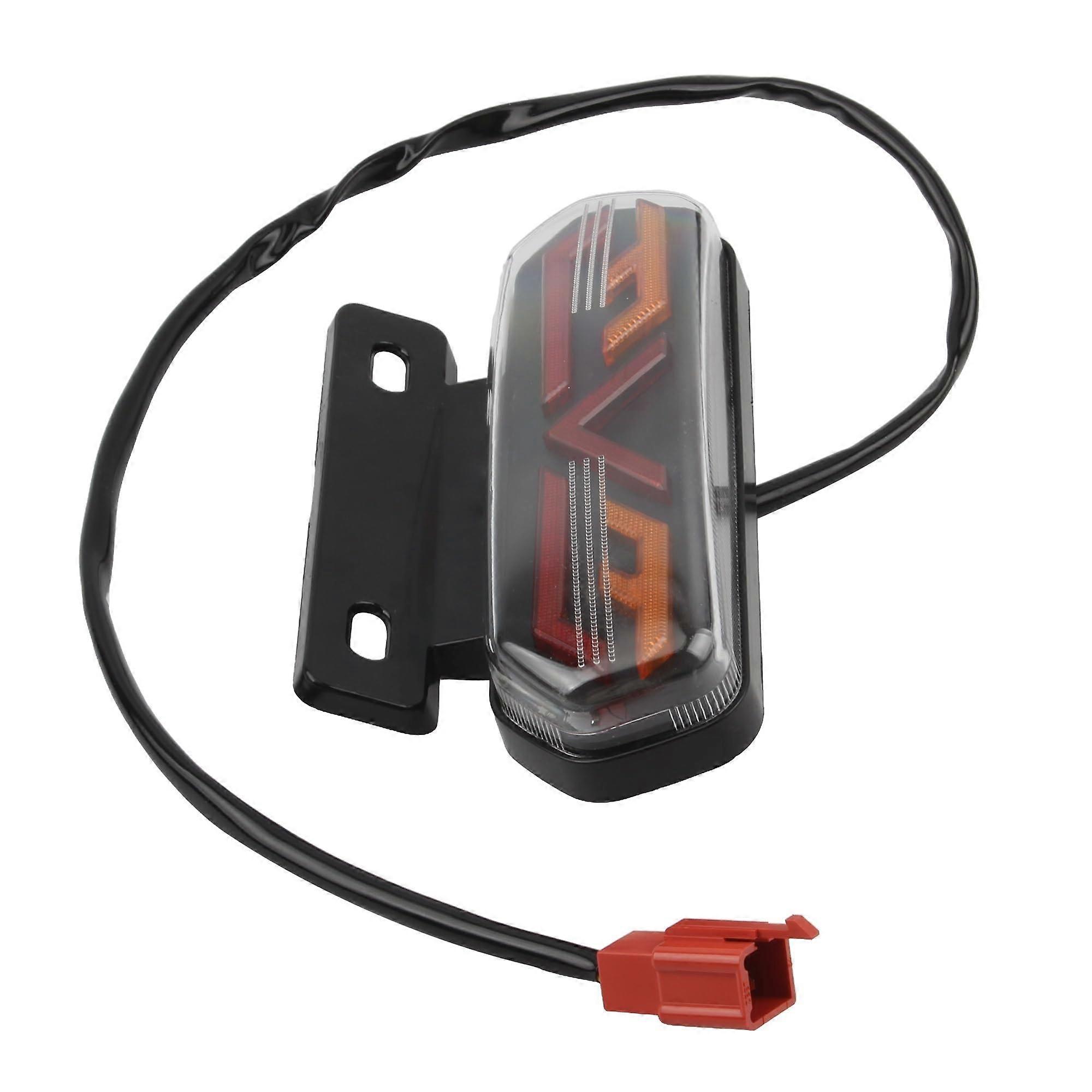 Motorcycle LED Tail Light with Turn Signals, Instant Brake Response, Durable Easy Install Design