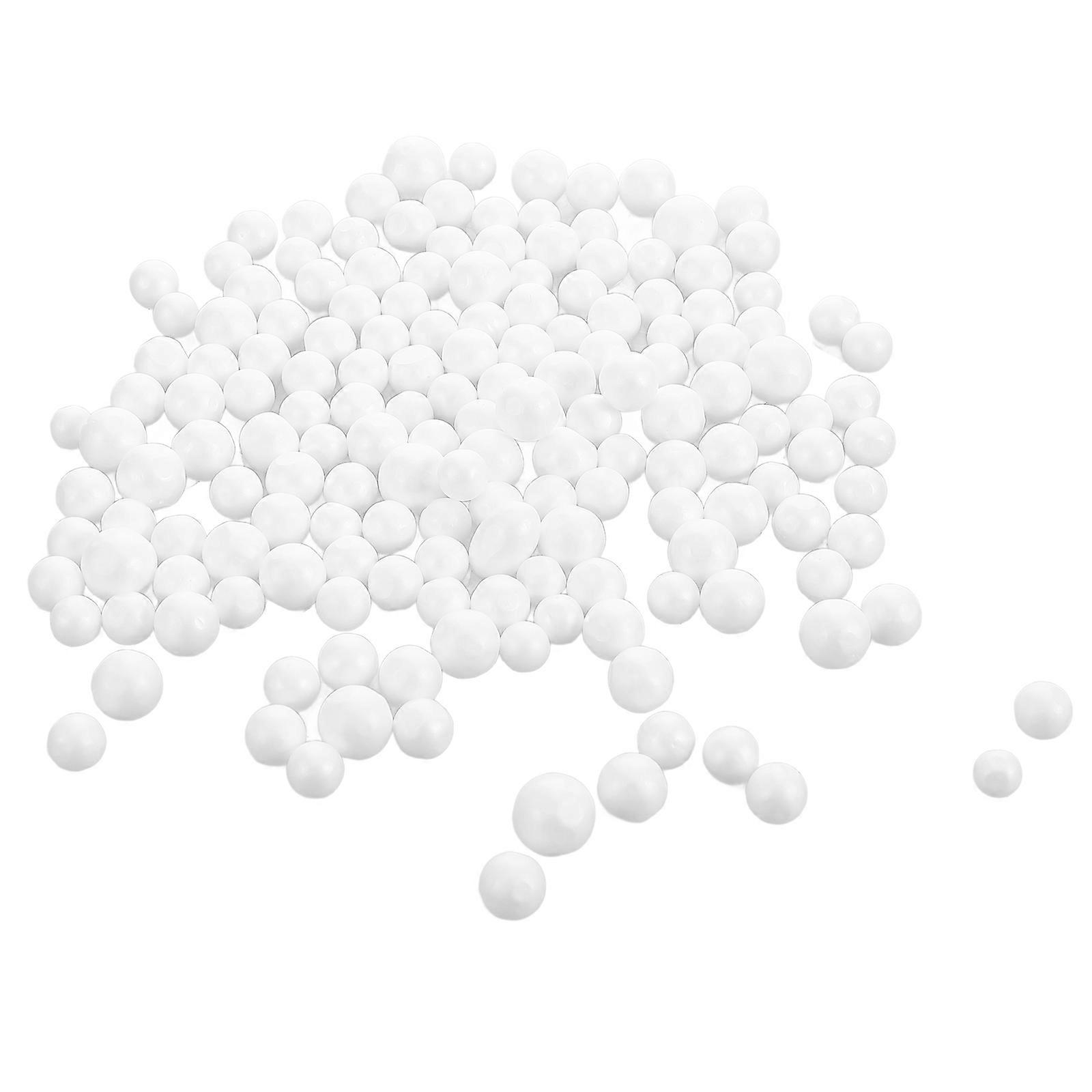 Miniature Foam Balls for Foam Stuffing Beads Use 2 Bags White Filling