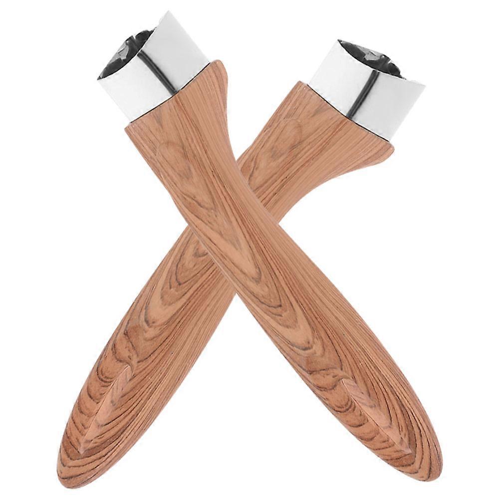 2Pcs Universal Pot Handle Replacement Anti-Scald Frying Pan Handle Multi Color