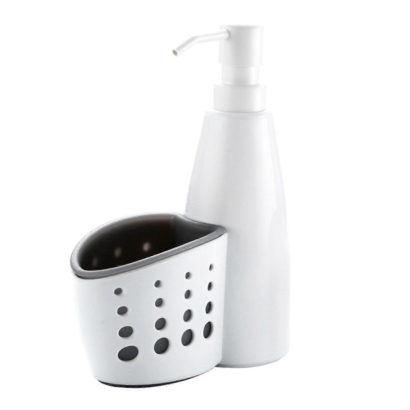 Vintage Liquid Soap and Shampoo Dispenser, Refillable Bathroom Bottle with Stylish Durable Design