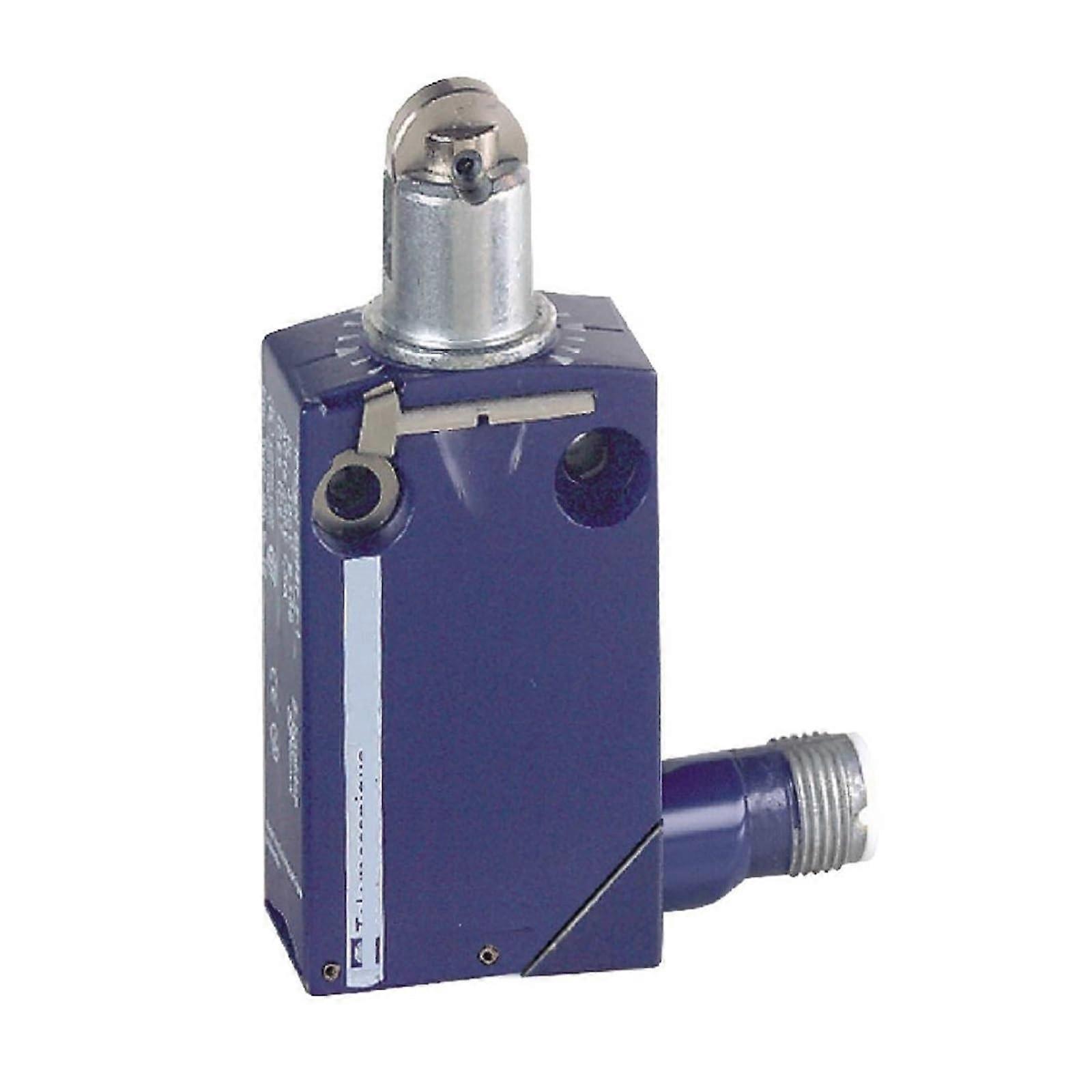Limit Switch XCMD2102C12, ZCMD21C12 Compatible, Steel Roller Plunger SnapAction, 1NC+1NO, M12