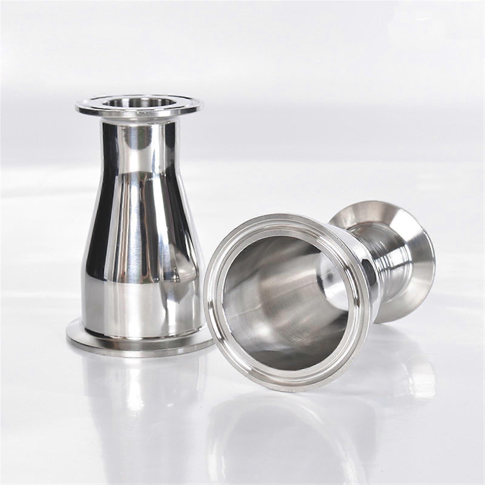 Tri Clamp Concentric Reducer 2.5 In To 2 In Sanitary Pipe Fitting For Food And Beverage SS304