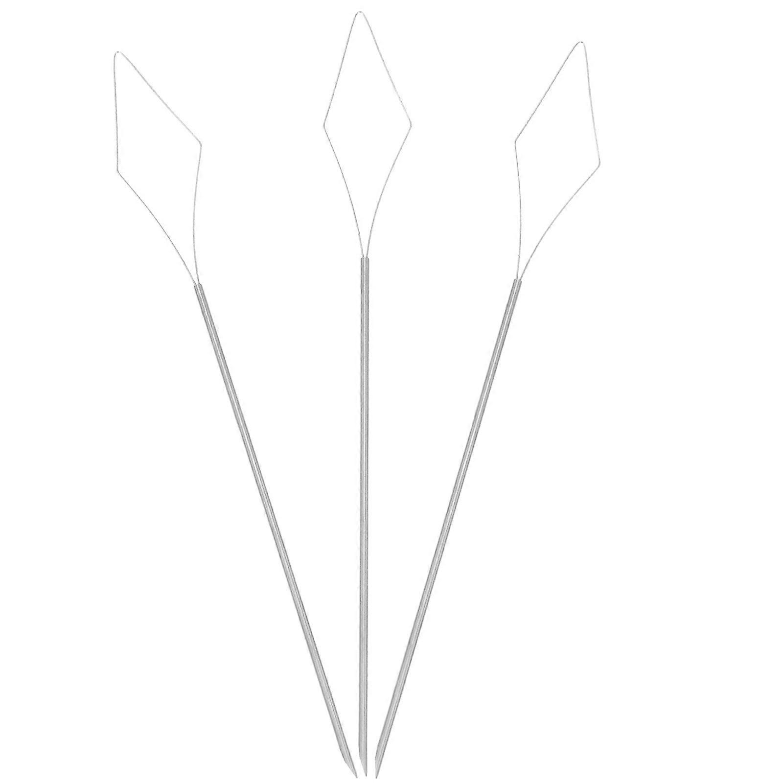 3Pcs Dreadlock Crochet Needle Small Interlocking Tool Hair Extension Tools