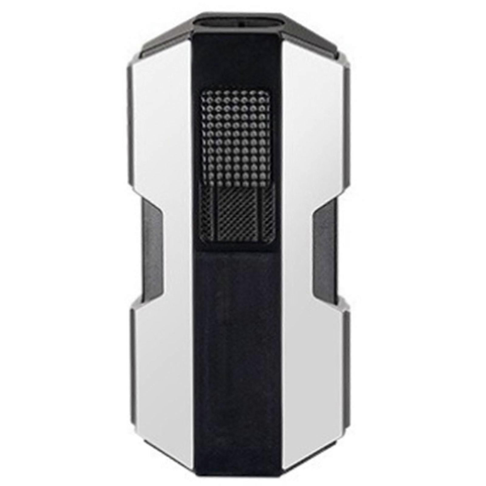 Dual Jet-Flame Windproof Butane Refillable Lighter Perfect Present Choice for Camping