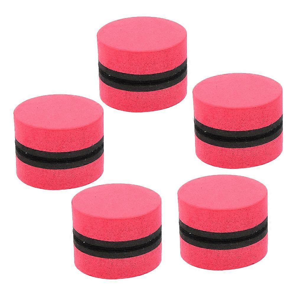 Magnetic Whiteboard Eraser for Classroom Use 10Pcs Red Cleaning Tools