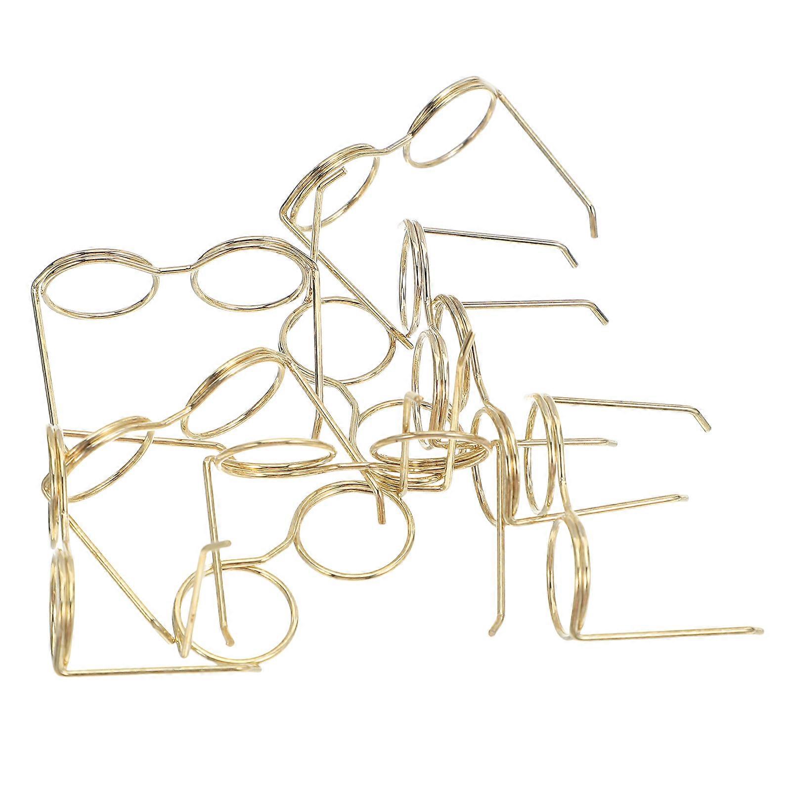 Miniature Doll Sunglasses for Doll Creative DIY with 50Pcs