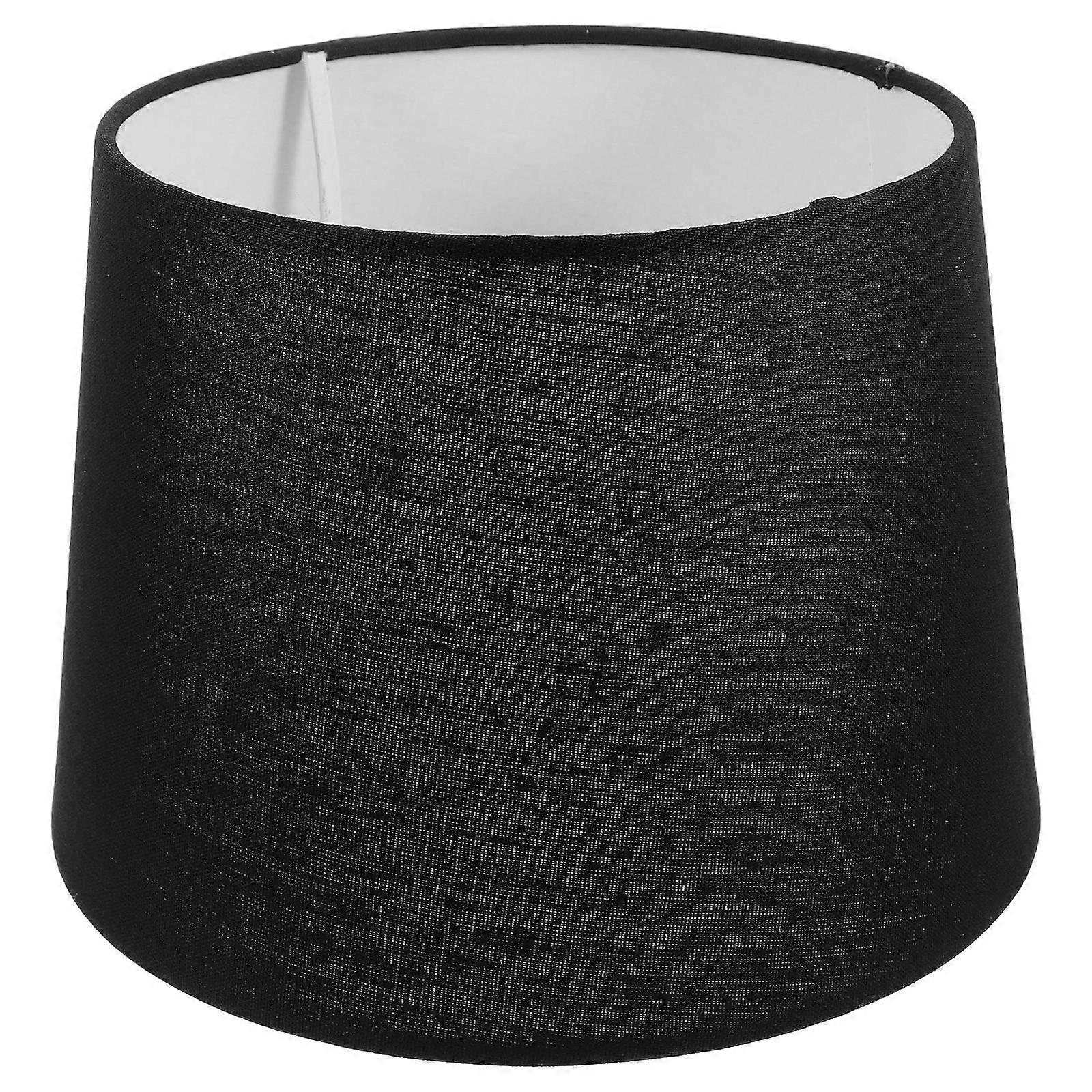 Black Rustic Fabric Lamp Shade for Bedroom Table Lamp 1 Piece