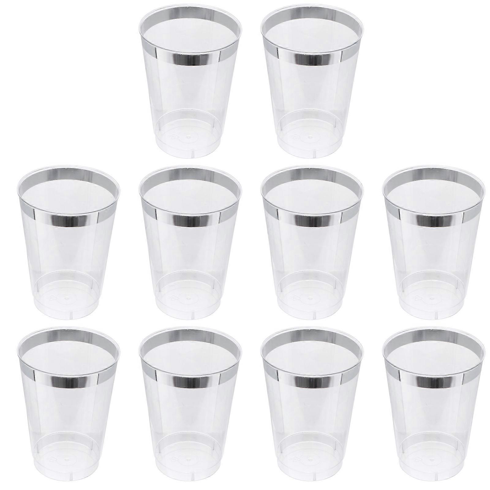 Ice Cream for Storage 10Pcs Hard Silver