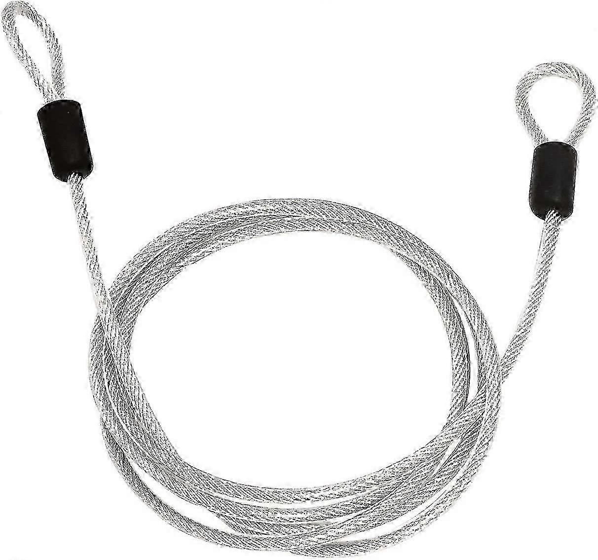 Safety Steel Cable, Locking Cable, Double-Loop Braided Steel Flexible Lock Cable, toroidal 2025