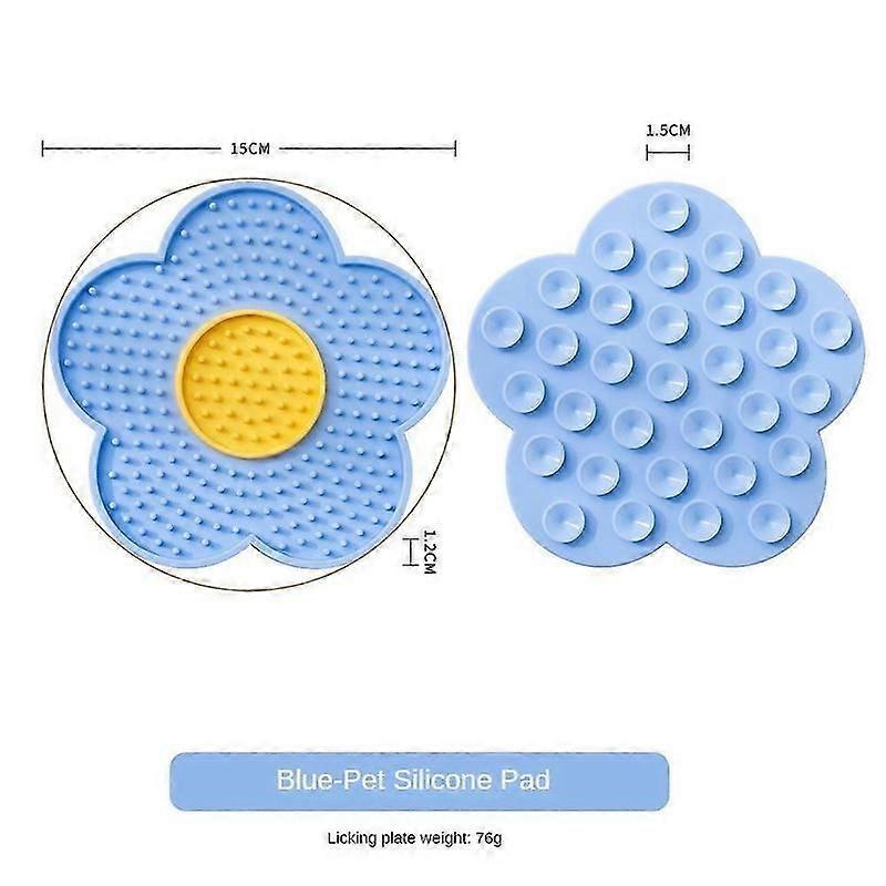 pet slow feeder lick mat with suction cups