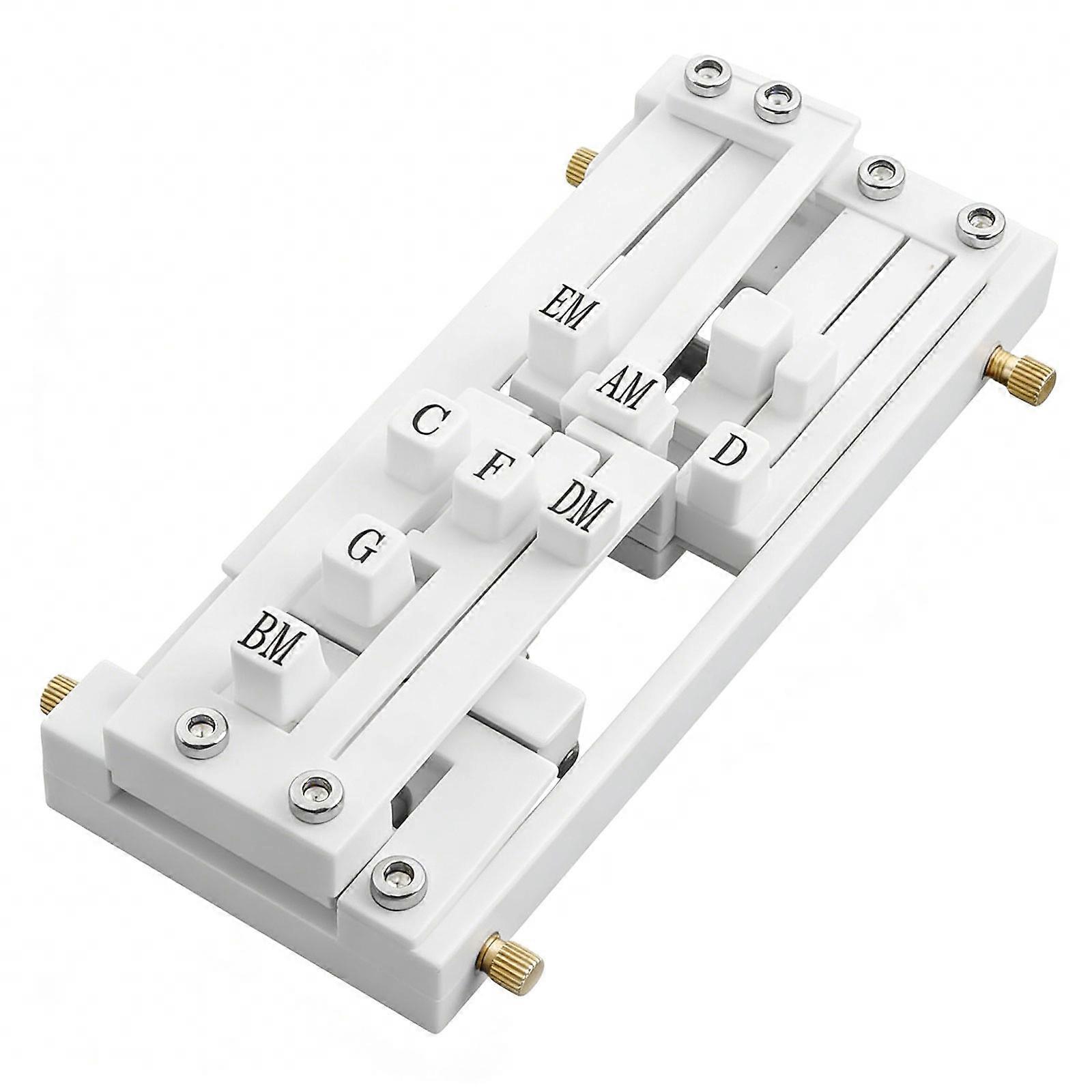 Beginner Friendly Guitar Chord Practice Aid Accelerates Learning Curves for Various Guitars Sturdy Build Multicolor