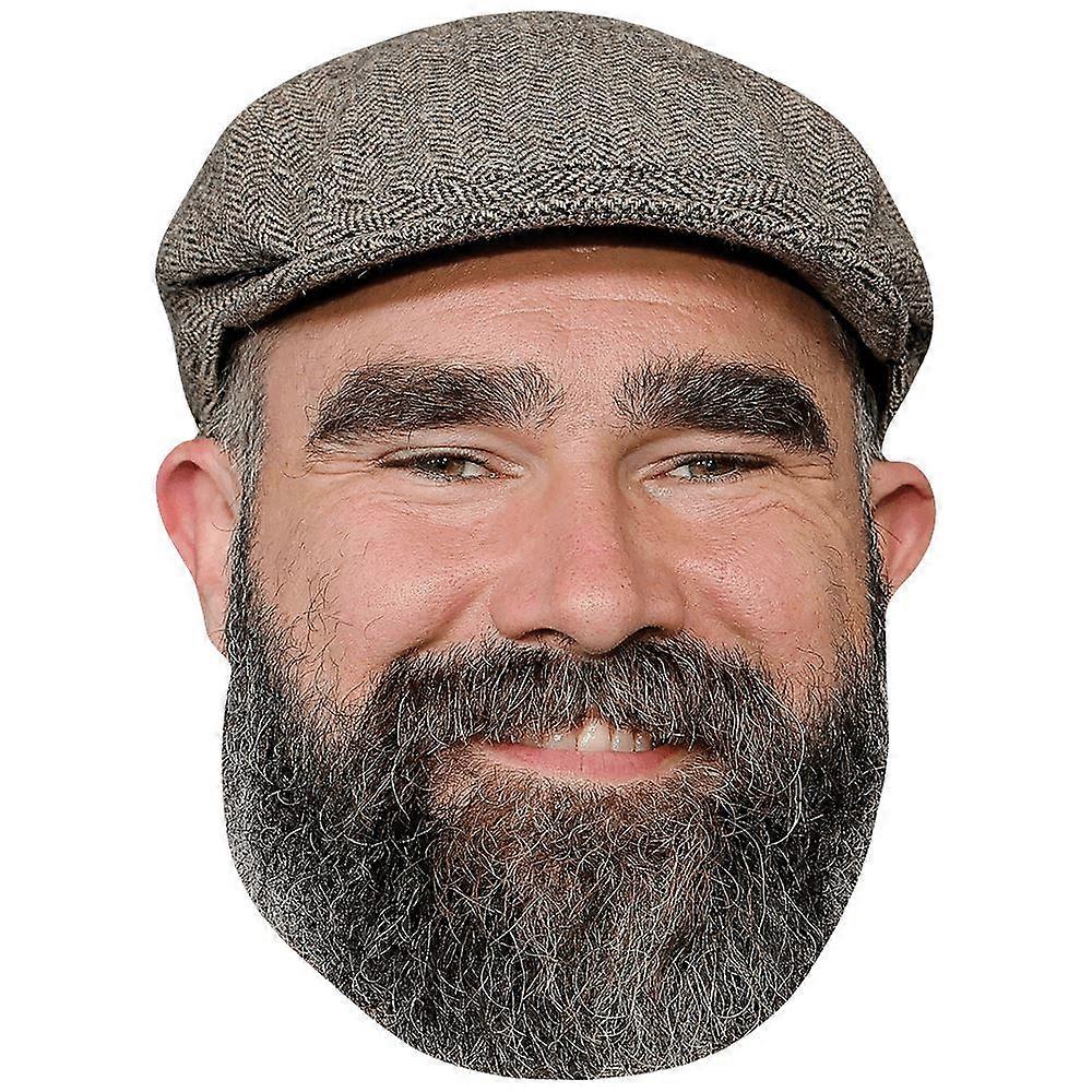 Jason Kelce (Beard) Big Head. Larger than life mask.