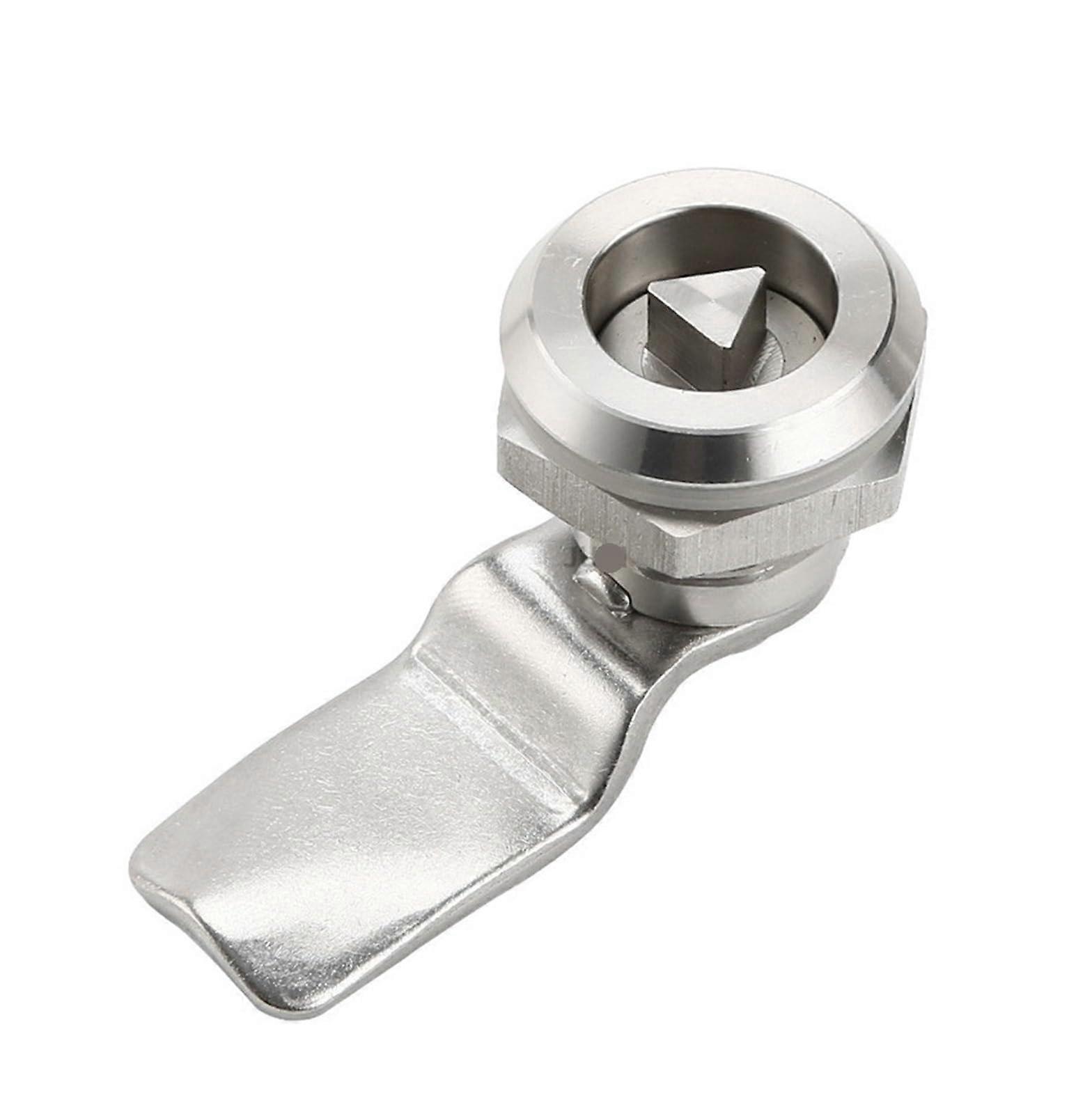 304 Stainless Steel Cabinet Lock 22mm Secure Triangle Cam for Distribution Panel Door MS705