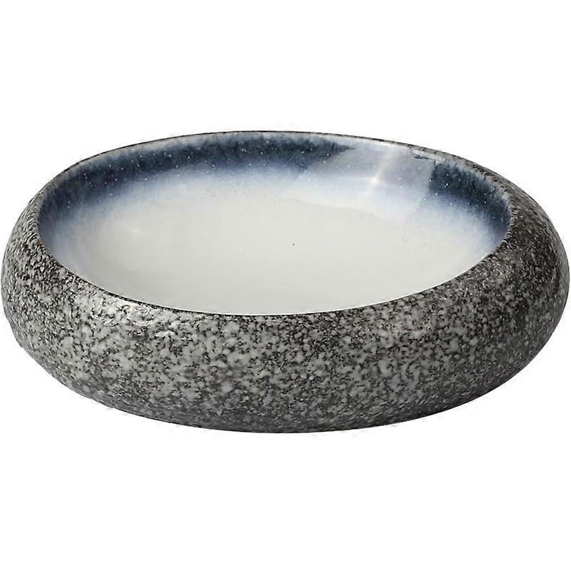 Japanese Ceramic Dessert Plate Large Creative Dinner Plate for Salad Elegant Tableware