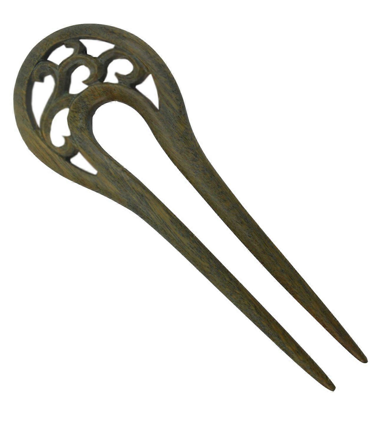 Solid Ebony Wood Block 14cm Smooth Finish Durable Hardwood for Carving and Craft Projects