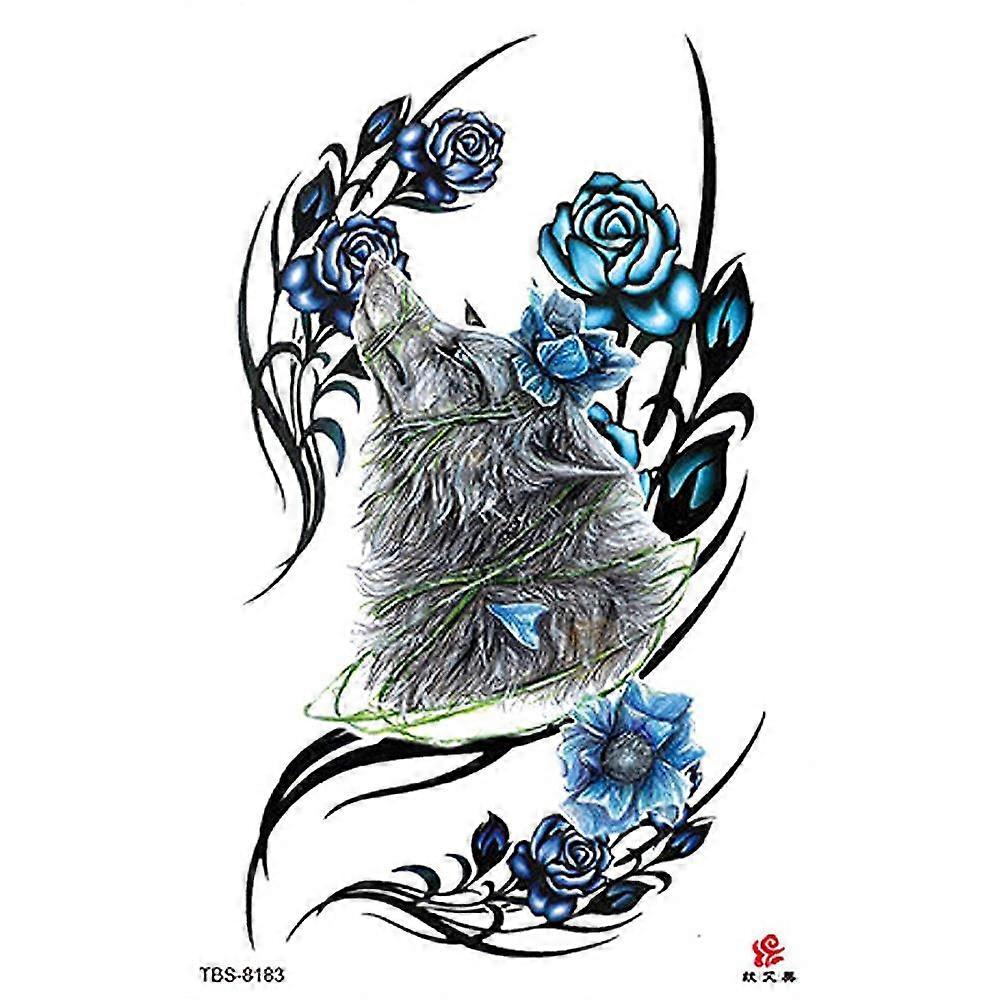 Waterproof Temporary Tattoos for Skin and Objects, Easy Apply Removable Tattoo Stickers