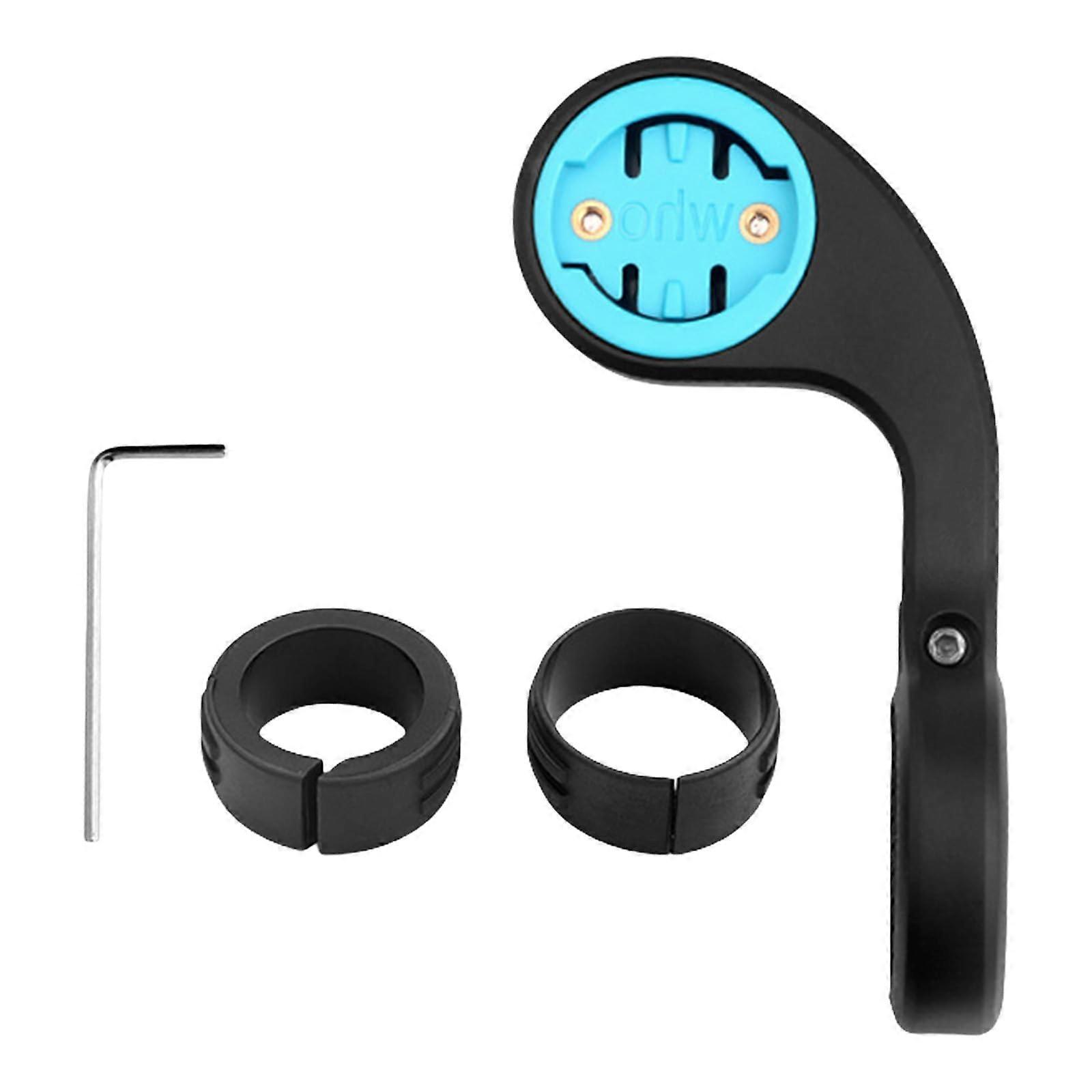 Strength Aluminum Bike Computer Mount, Rustproof 360° Rotatable Bracket for Road Cycling