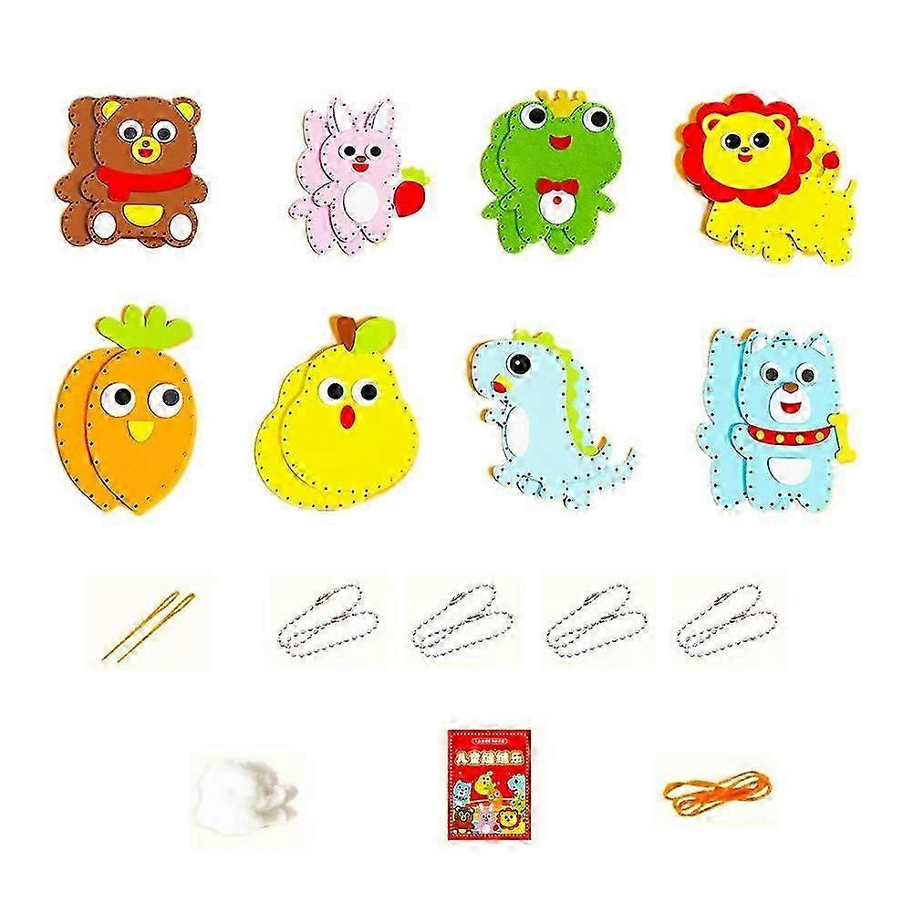 Children's DIY Sewing Kit Craft Activity Toy Set