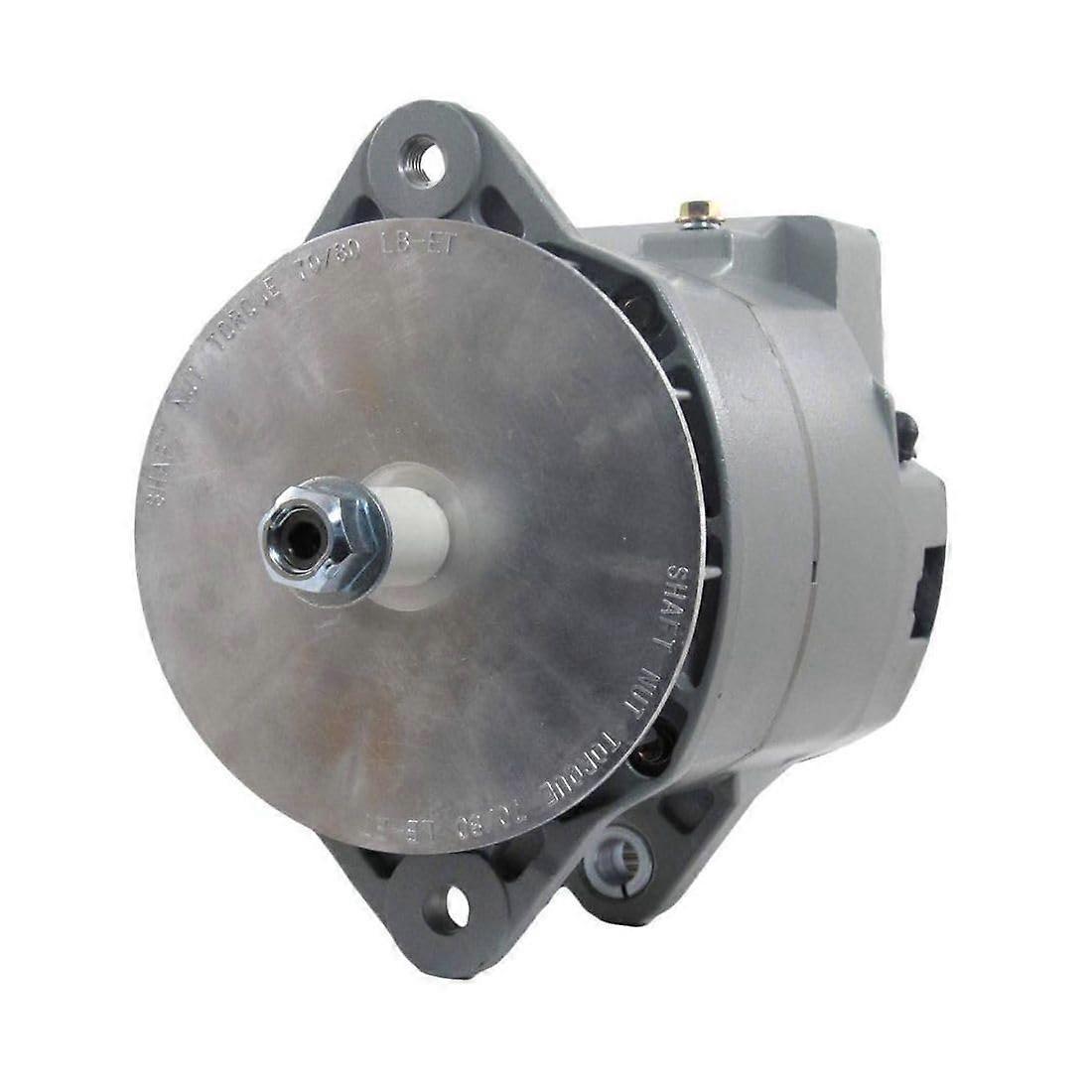 Output 105A 12 Volt Tractor Alternator J180 Mount Direct Replacement with Internal Regulator