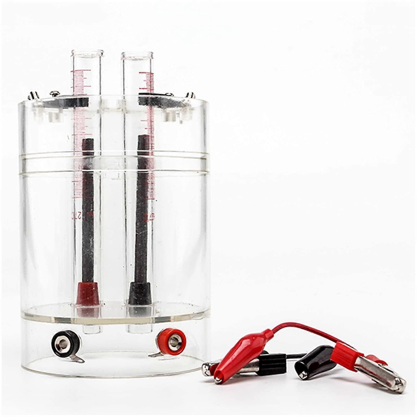 Water Electrolysis Kit with Clear Hydrogen Oxygen Ratio for Classroom Science Experiment Teaching Set