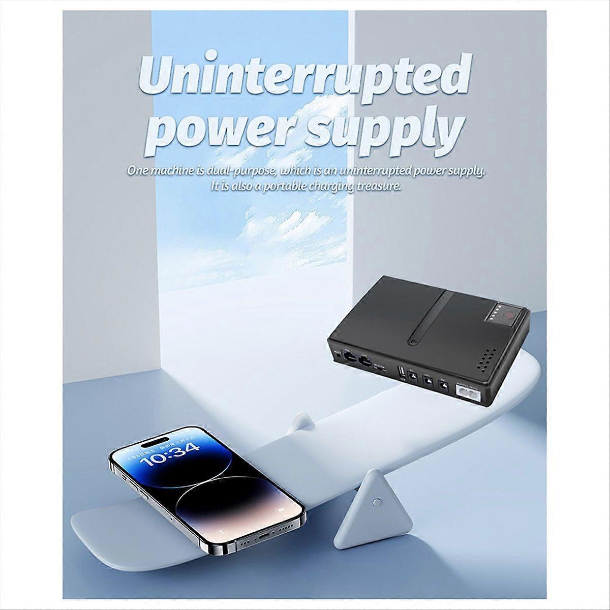  No Battery UPS Uninterruptible Power Supply Router EU-PLUG