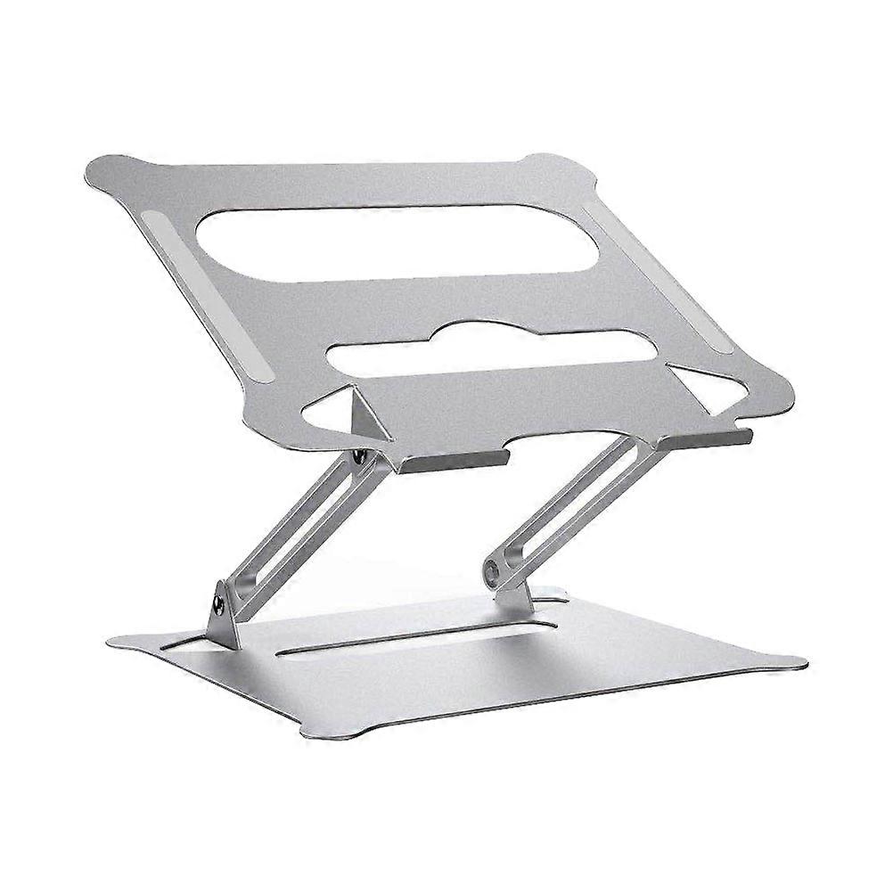 Adjustable Notebook Pc Holder for Durable Use 2Pcs Silver Laptop Support
