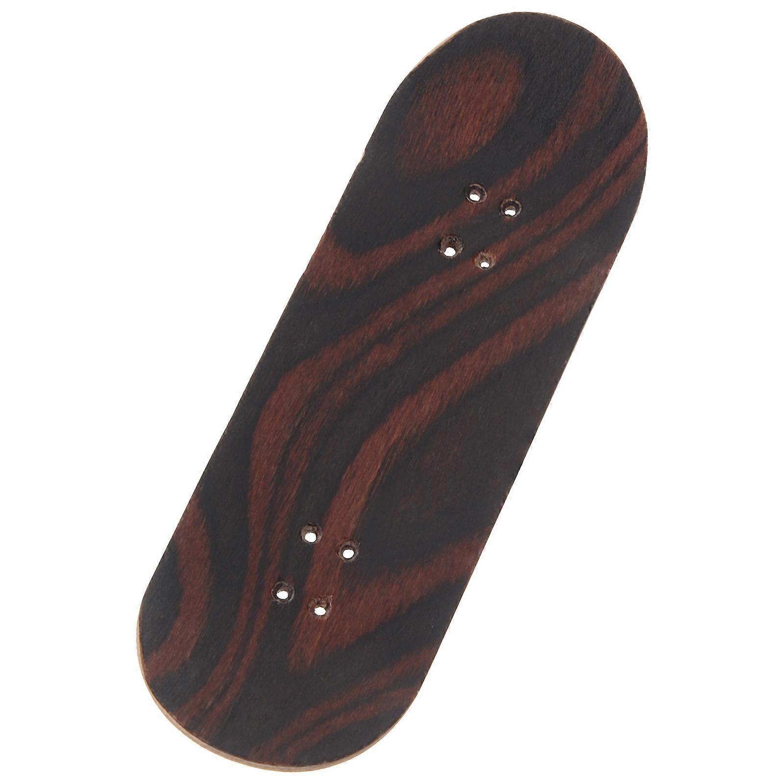 Wooden Fingerboard Deck Finger Skateboard Replacement for DIY 2Pcs Pack