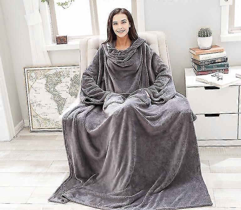 Fleece Throw Blanket For Couch Grey, Lightweight Plush Soft Blankets And Throws