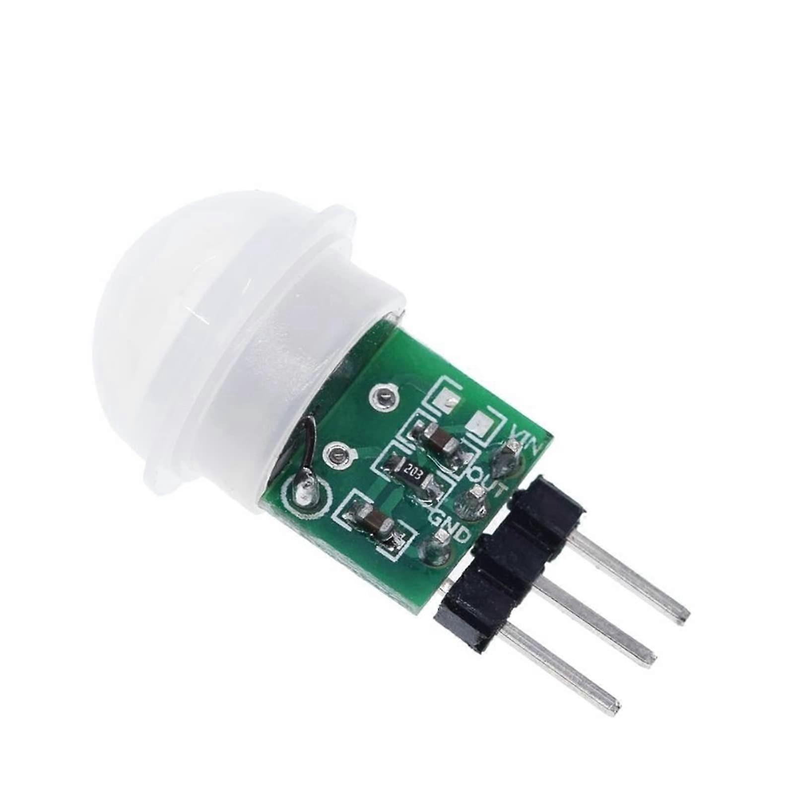 AM312 PIR Motion Sensor Module, Mini Pyroelectric Infrared Detector, DC 2.712V Human Detection
