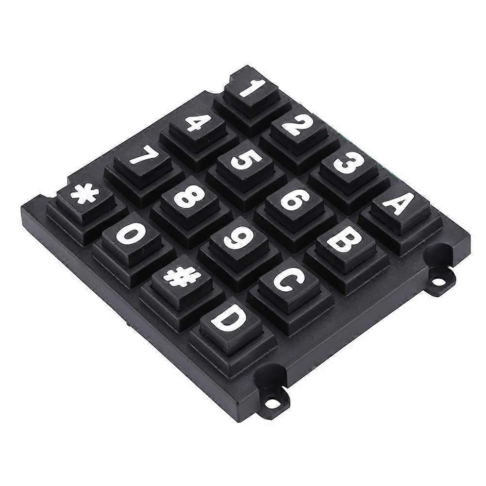4x4 Matrix Keypad for Arduino and Microcontroller, Durable Construction with Large Keys and Tactile Feedback