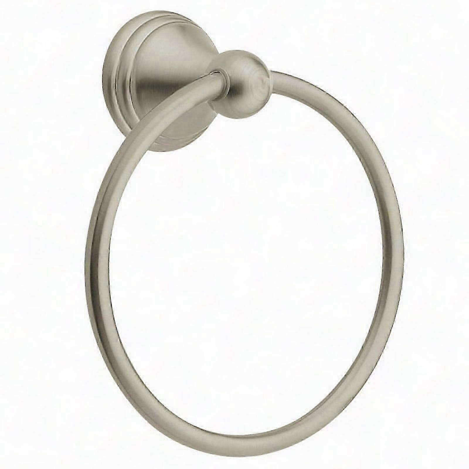 Brushed Nickel Towel Ring, DN8486BN