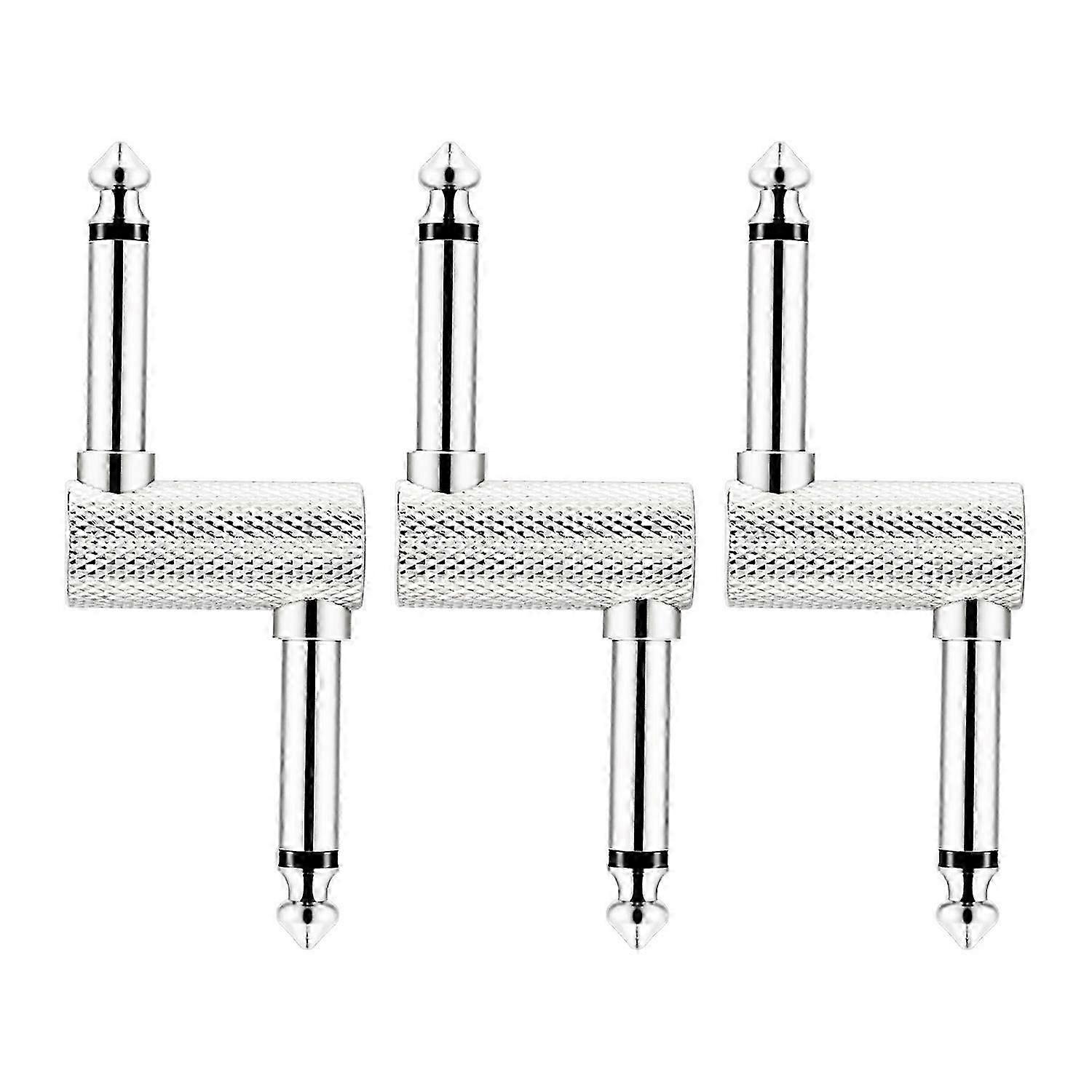 3 Pieces Patch Cable Patch Cords compatible with Connecting Guitar Effect Pedals
