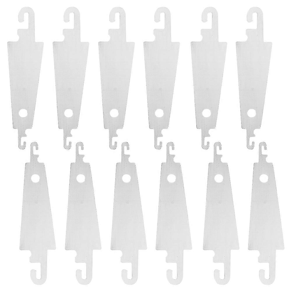 Needle Threader Silver Stainless Steel Hook Threader for Sewing 80Pcs