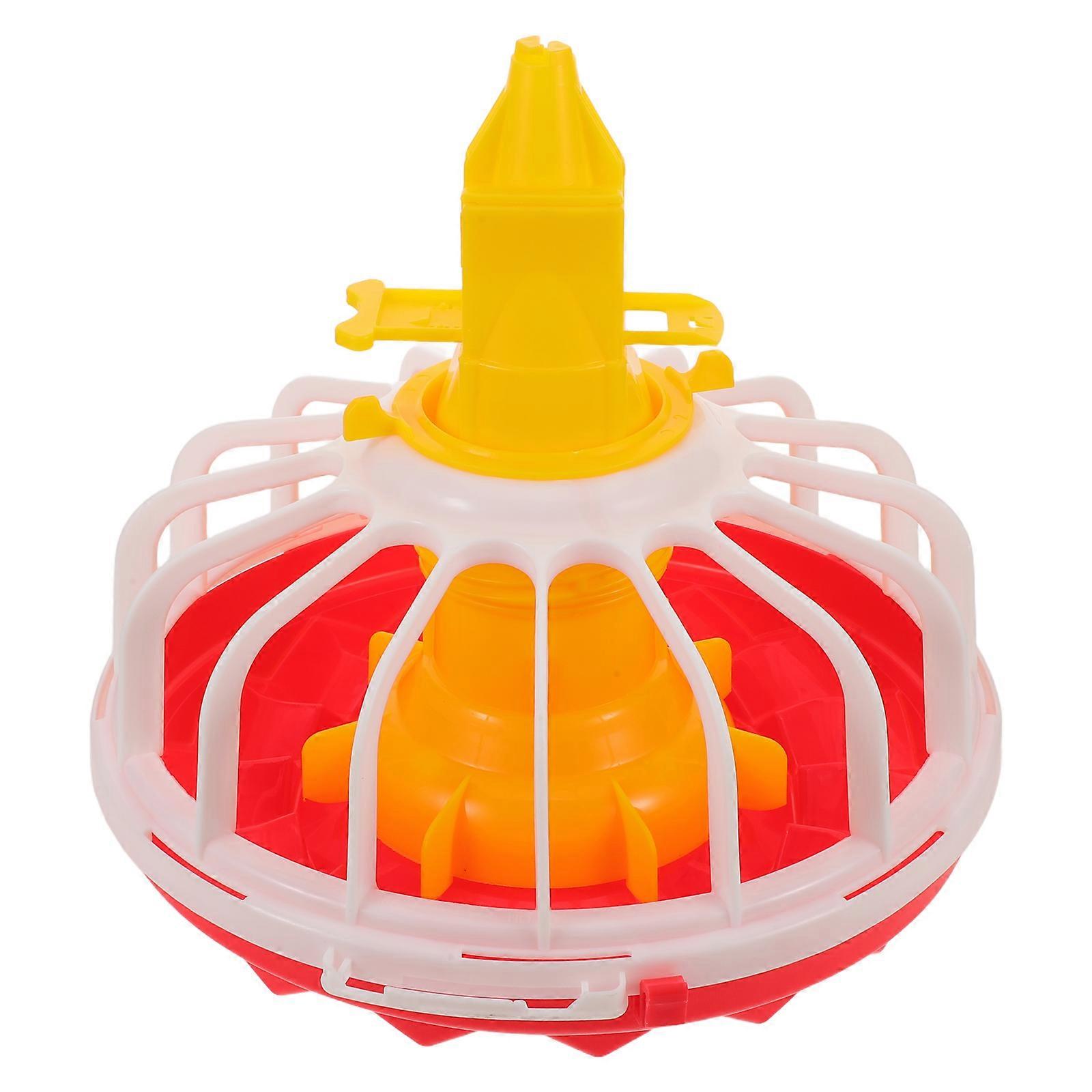 Automatic Chick Feeder Plastic Farmhouse Poultry Feeder for Poultry