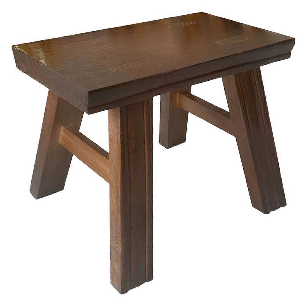 Wood Step Stool for Kids with Foot Stool Function