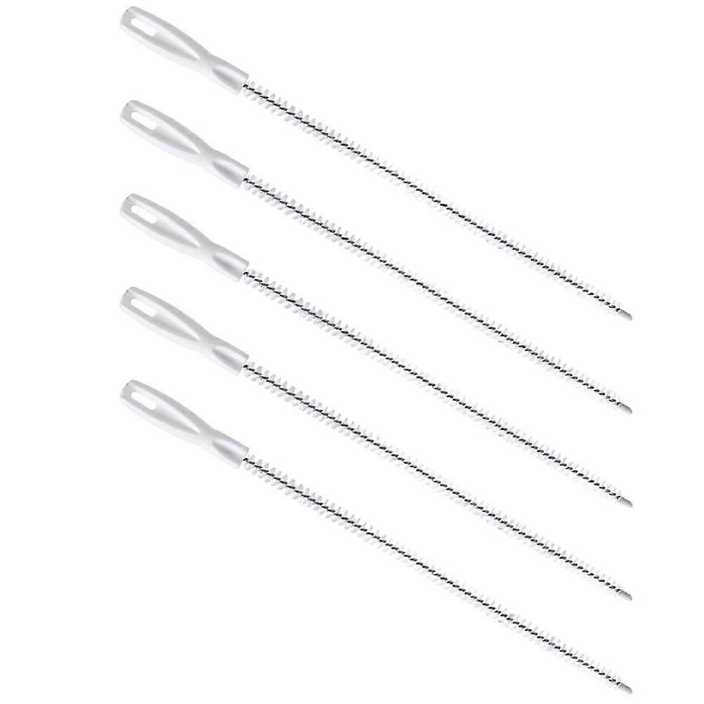 Sewer Cleaning Hook Drain Cleaner Tool for Kitchen 5Pcs Brushes