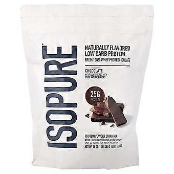 Isopure, Protéines à faible teneur en glucides, Chocolat, 454 g (1 lb)