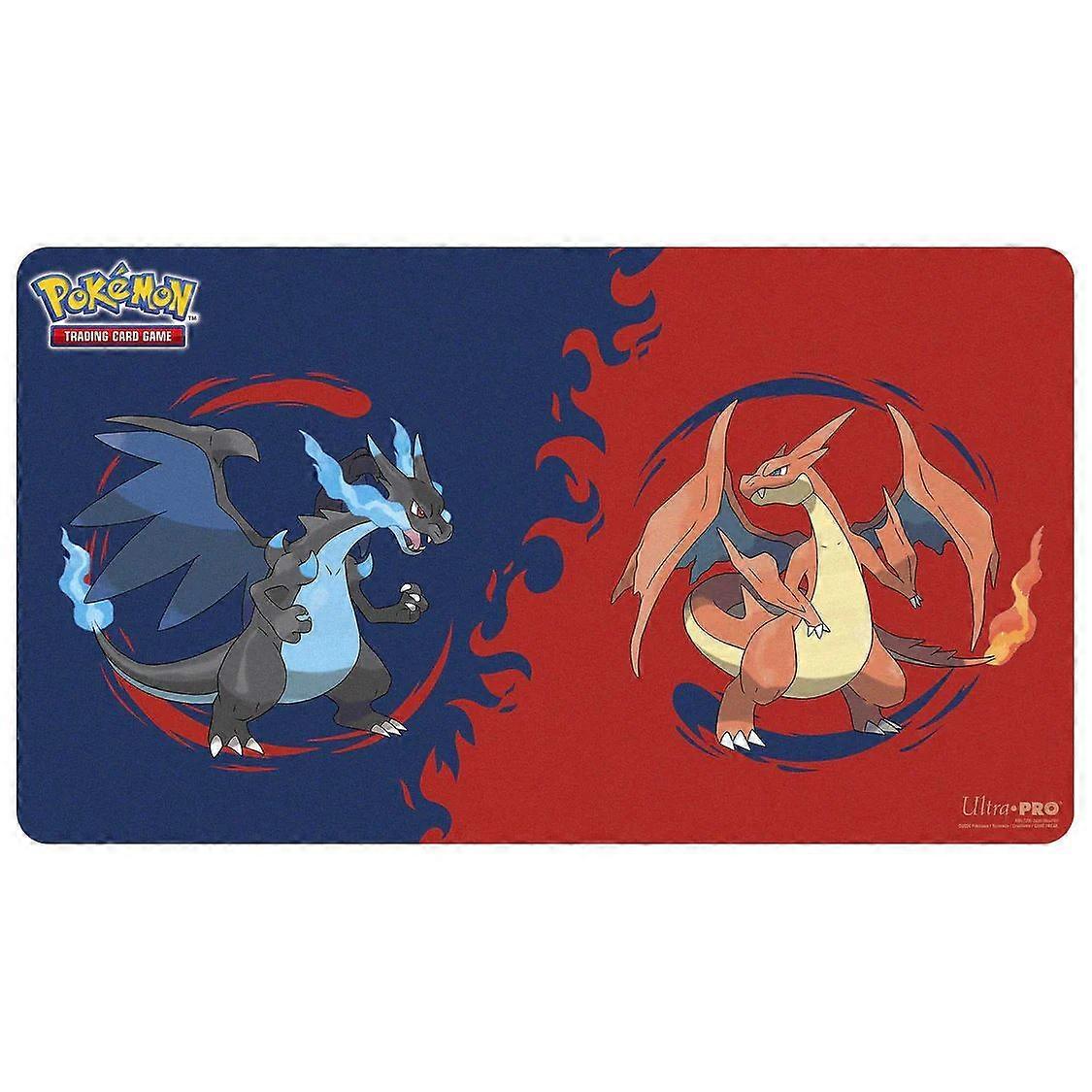Pokemon Mega Charizard X and Mega Charizard Y Playmat