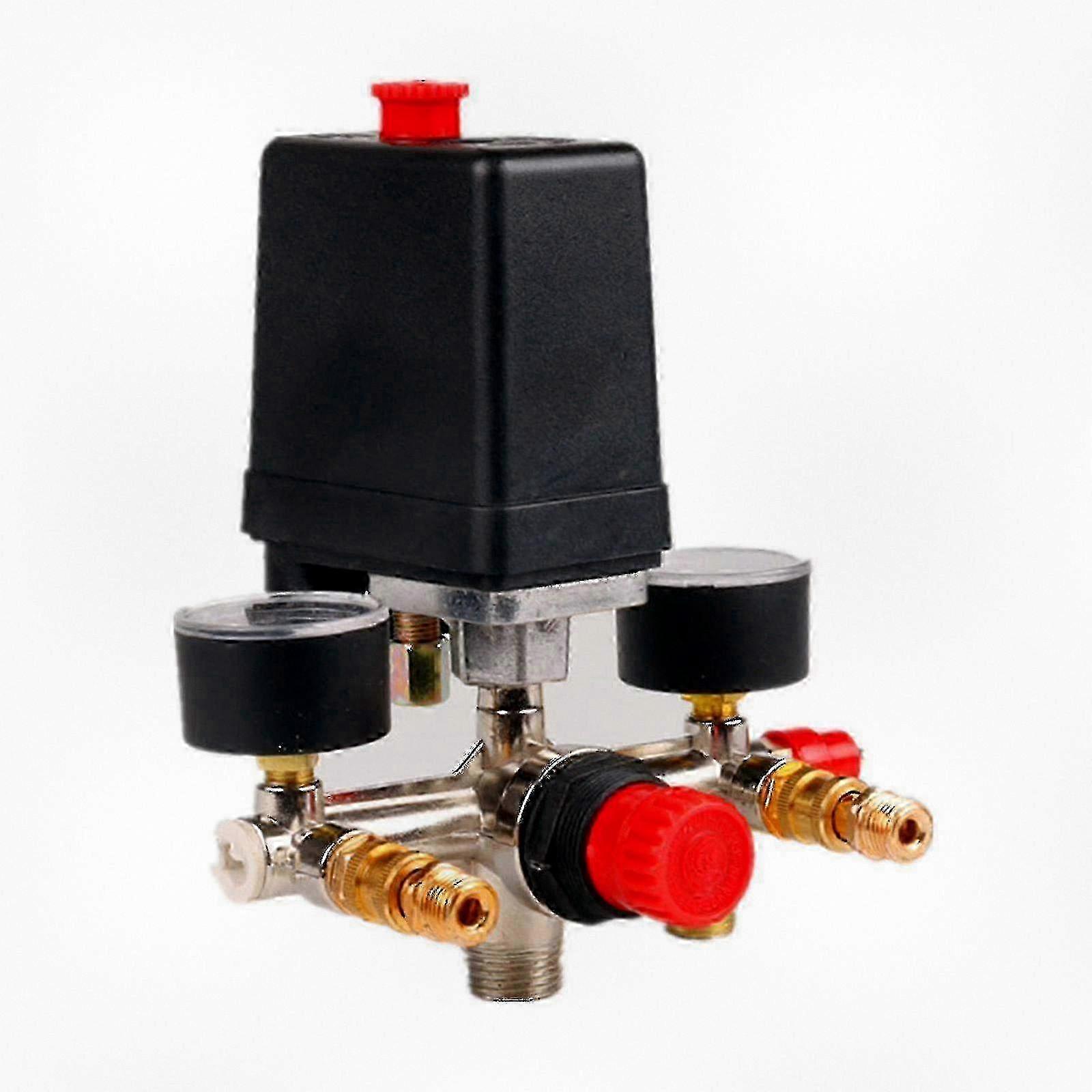Tryckkontrollbrytare för luftkompressorventil 90-120psi regulator