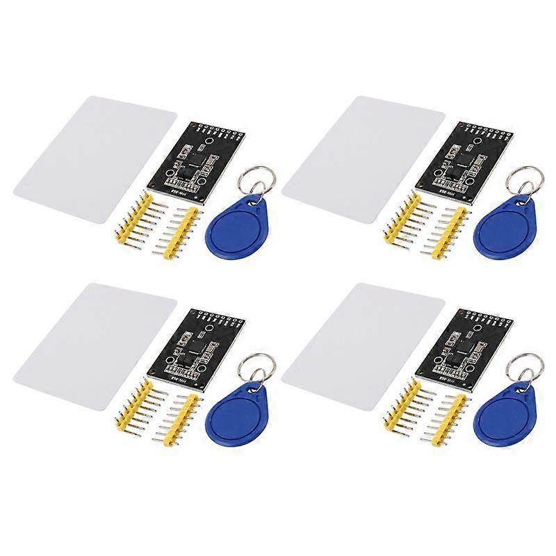 4x Mini Rc522 Rfid Sensor Module Card Reader Writer Module I2c Iic Interface Ic Card Rf Sensor Module