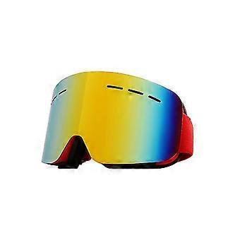Ski Snowboard Goggles 100% Uv400 Anti Fog Dubbele Lens Bril