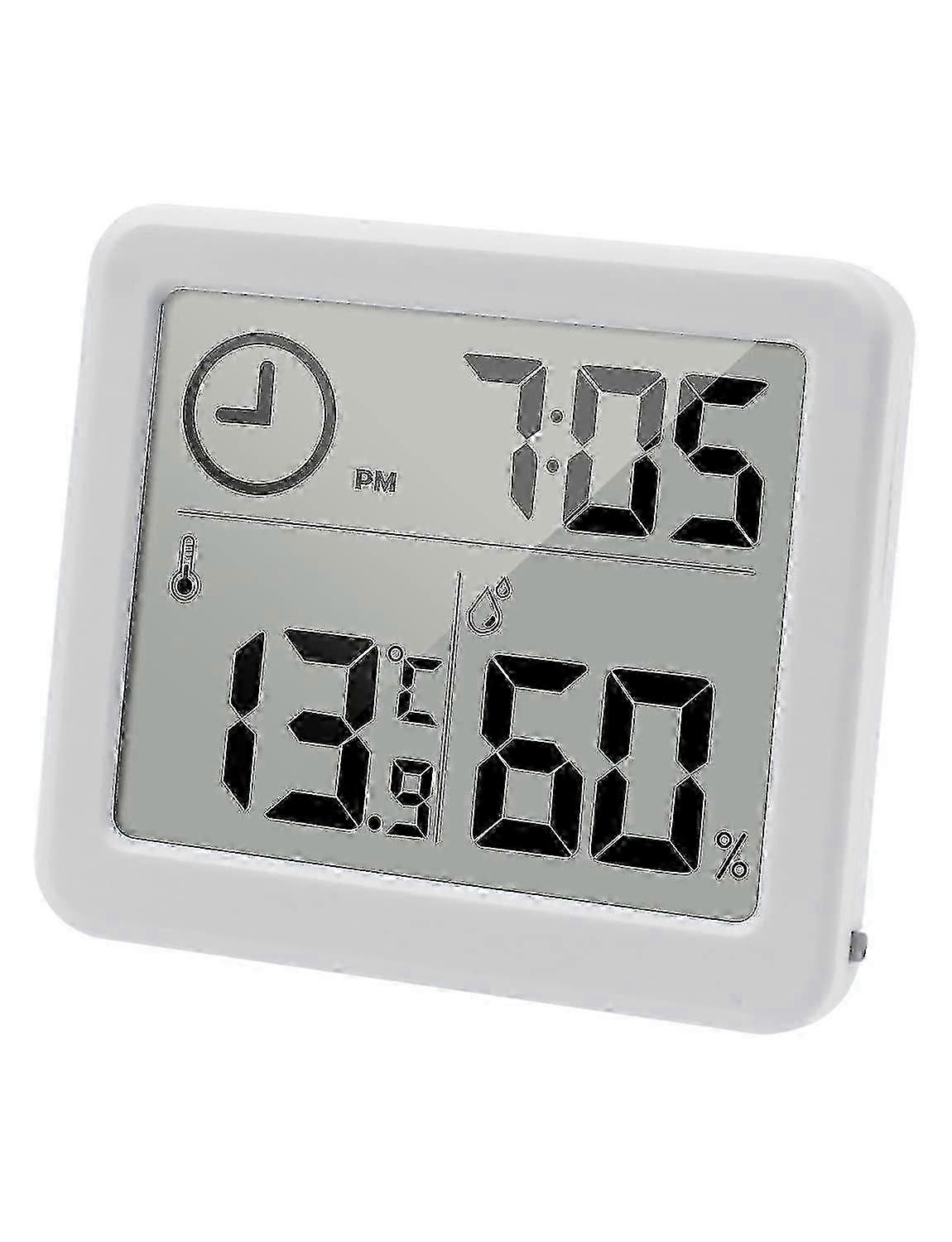 2026 Suitable Digital Thermometer/hygrometer Large 3.2 Lcd Display(white)